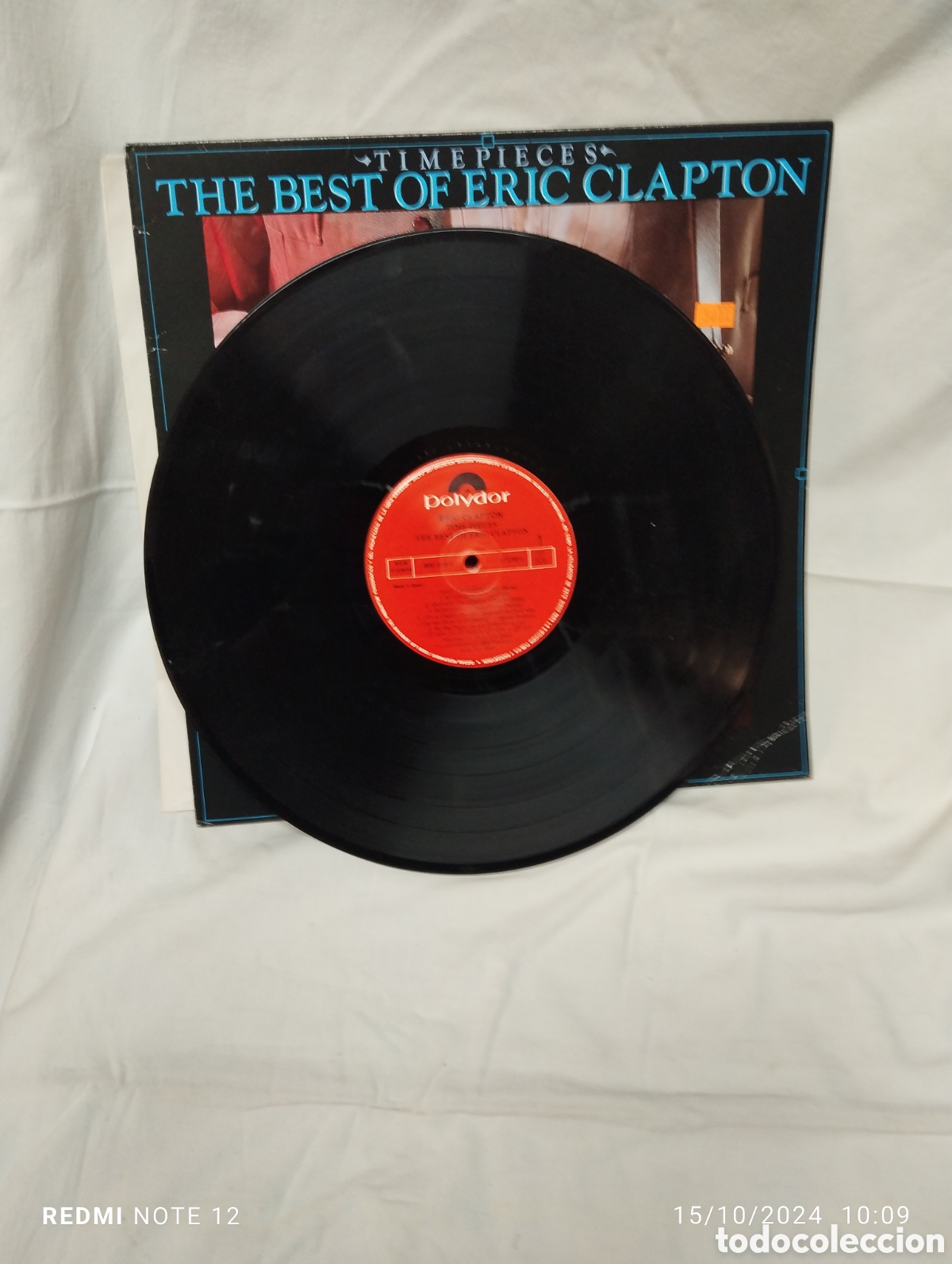 Discos de vinilo: ERIC CLAPTON, THE BEST TIME PIECES - Foto 3
