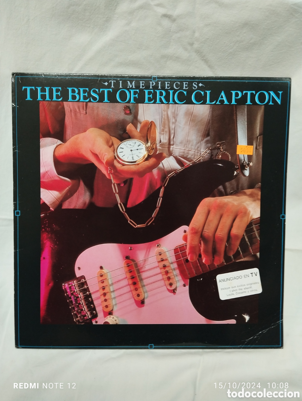 Discos de vinilo: ERIC CLAPTON, THE BEST TIME PIECES - Foto 1