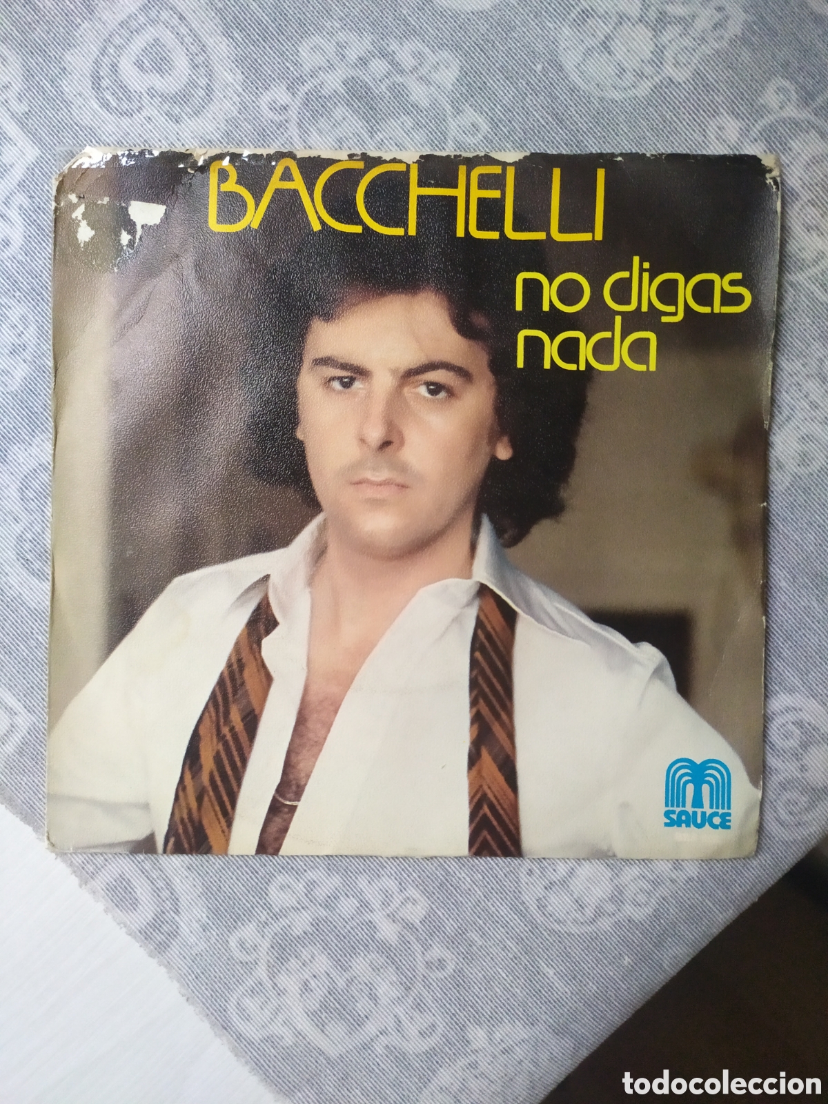 Discos de vinilo: Single Bacchelli. No digas nada (Copia Promocional) - Foto 1
