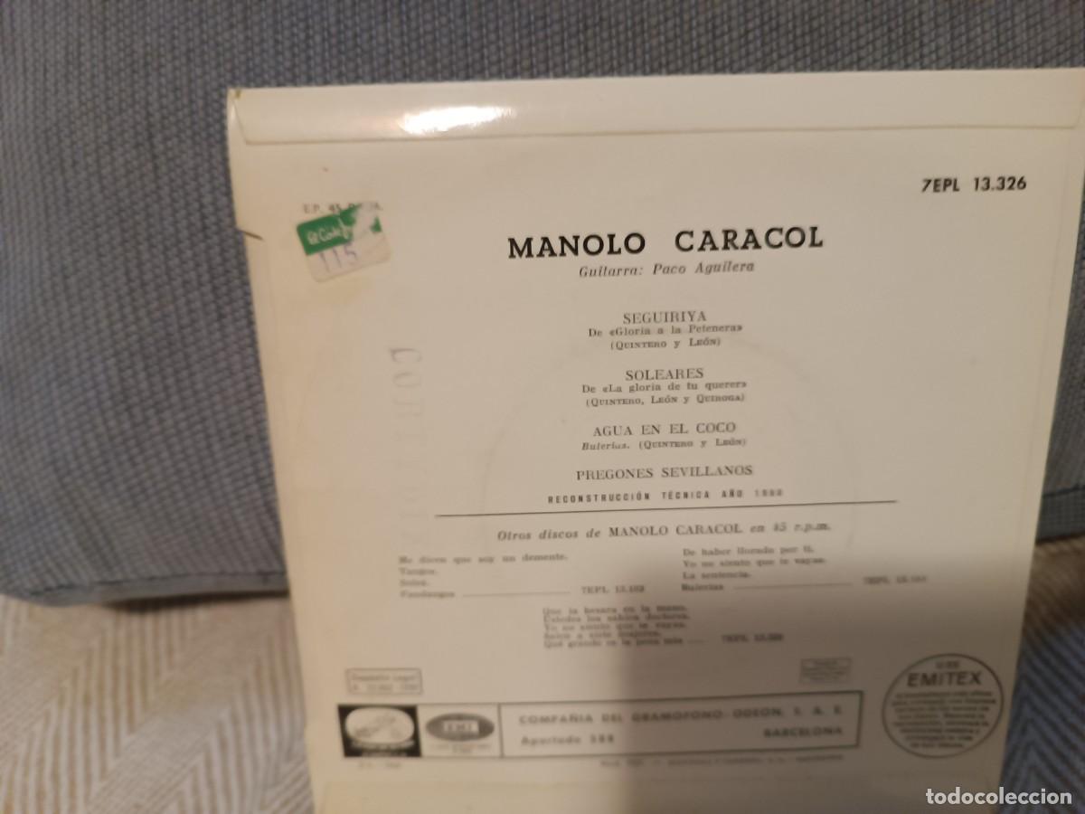 Discos de vinilo: Manolo Caracol........... - Foto 2