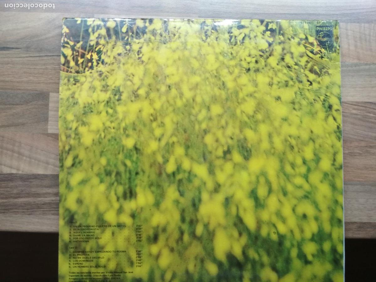 Discos de vinilo: Victor Manuel&lrm;&ndash; Victor Manuel lp 1971 - Foto 3