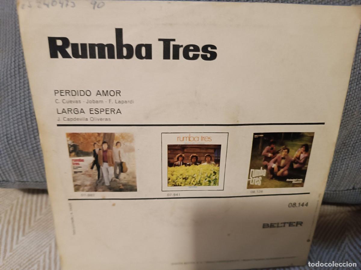 Discos de vinilo: Rumba tres Perdido Amor - Foto 2