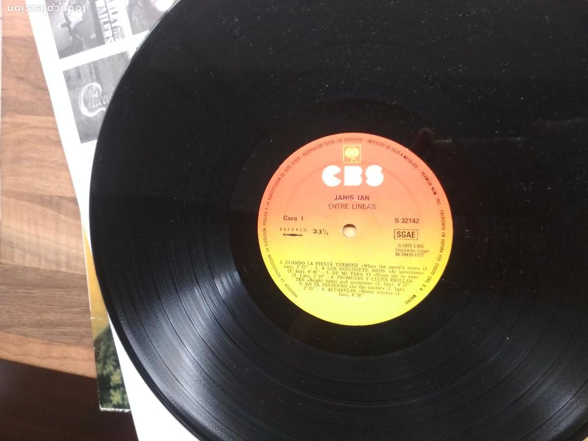 Discos de vinilo: janis ian between the lines ed espa&ntilde;ola - Foto 4