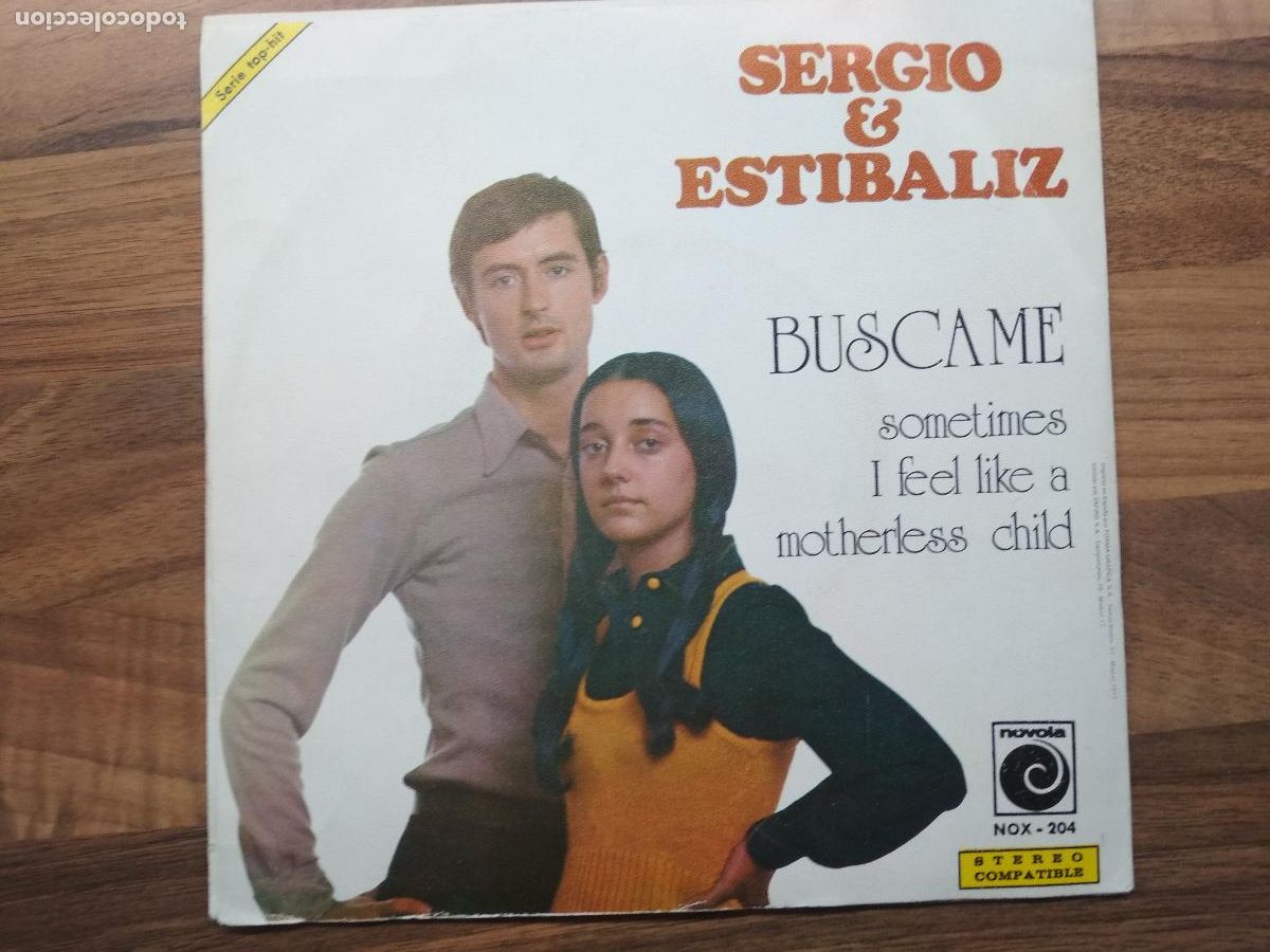 Discos de vinilo: Sergio Y Estibaliz &lrm;&ndash; B&uacute;scame 1973 - Foto 2