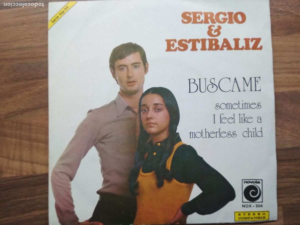 Discos de vinilo: Sergio Y Estibaliz &lrm;&ndash; B&uacute;scame 1973 - Foto 1