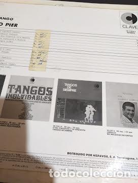 Discos de vinilo: Hugo Pier - Sax Tango (LP Vinilo) - Foto 4