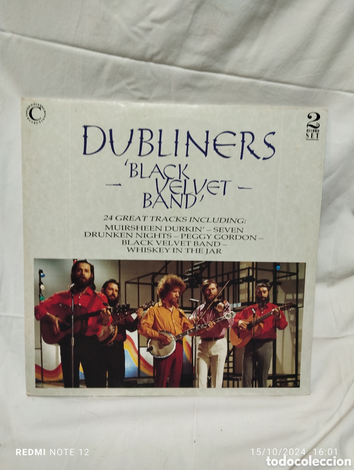 Discos de vinilo: DUBLINERS, BLACK VELVET BAND - Foto 1