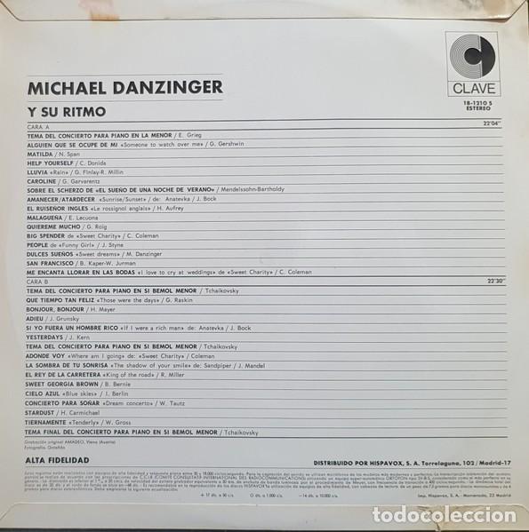 Discos de vinilo: Michael Danzinger y Su Ritmo - Clave (LP Vinilo) - Foto 2
