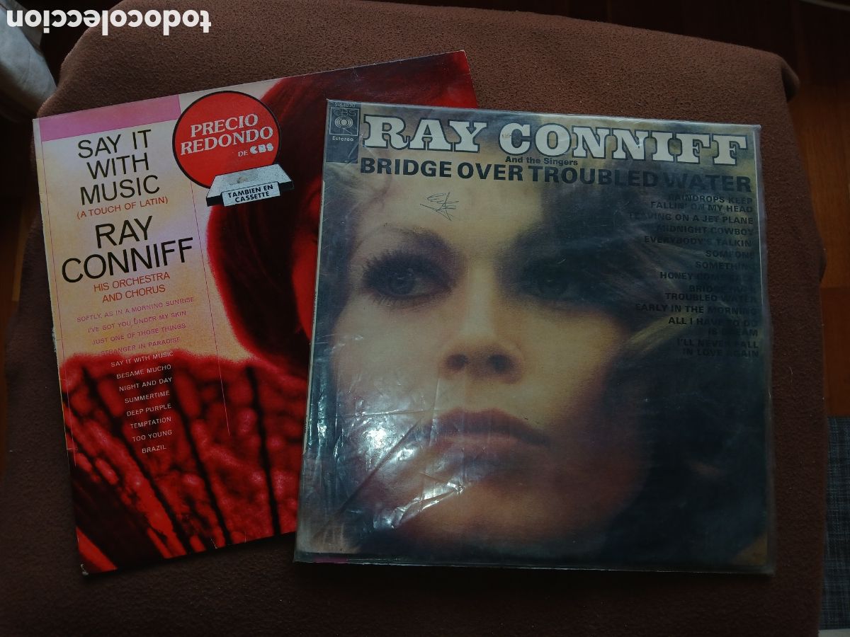 Discos de vinilo: Lps Ray Coniff. Bridge overa Troubled.... - Foto 1