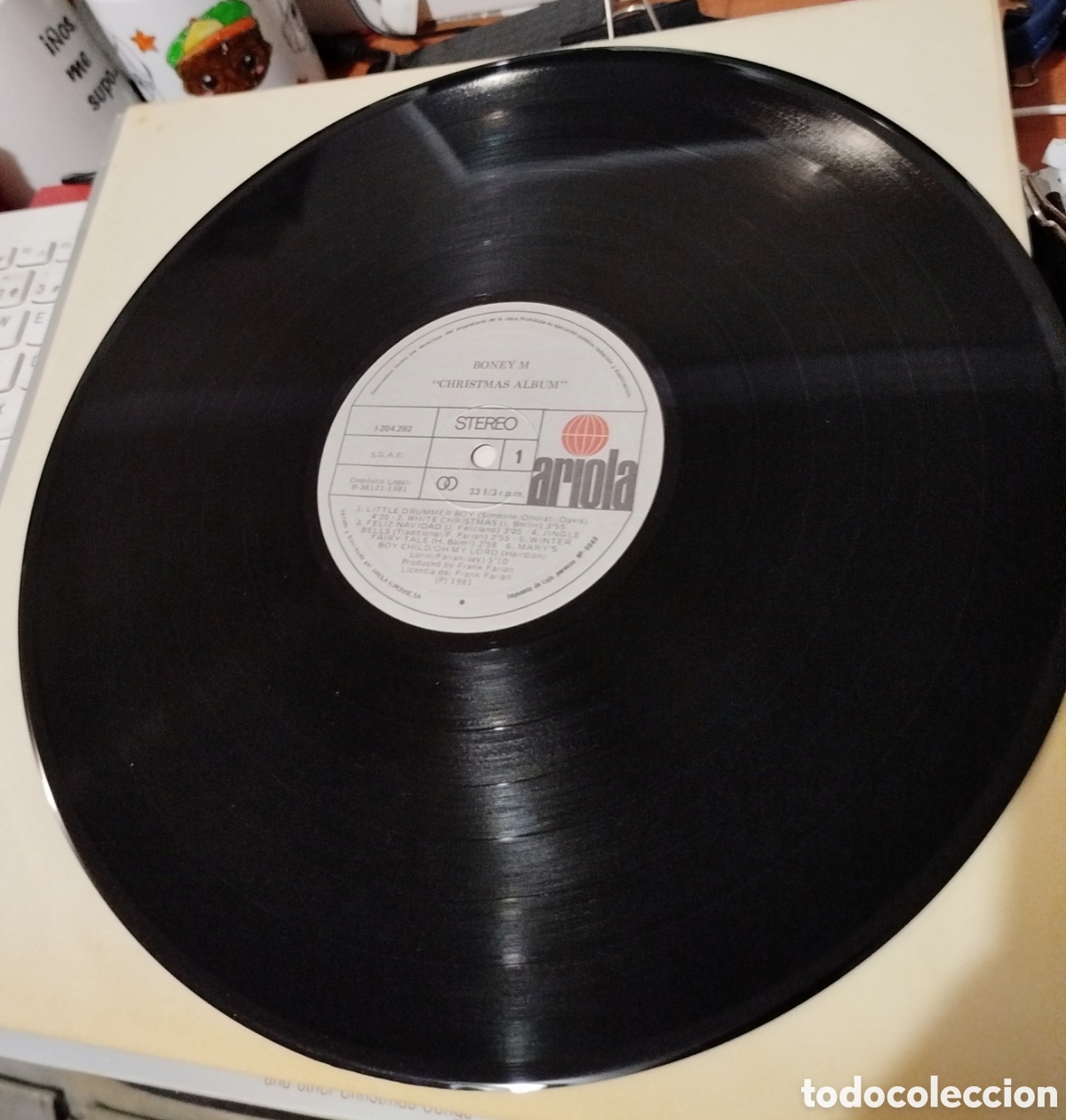 Discos de vinilo: Boney M - Cristmas album - Foto 3