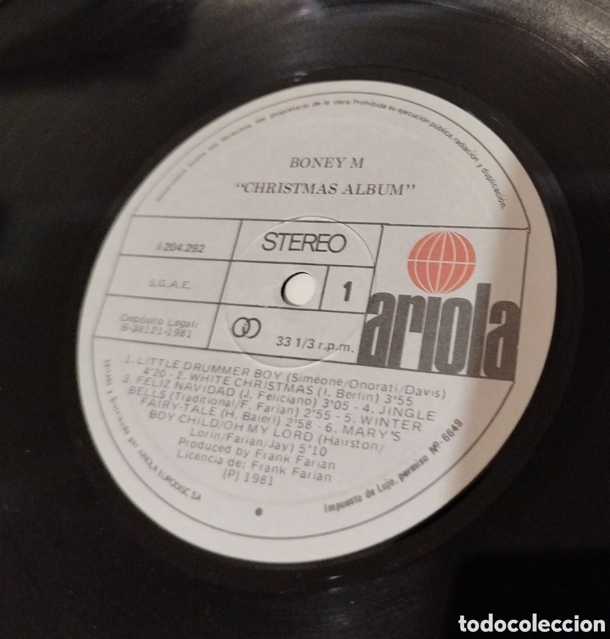 Discos de vinilo: Boney M - Cristmas album - Foto 4