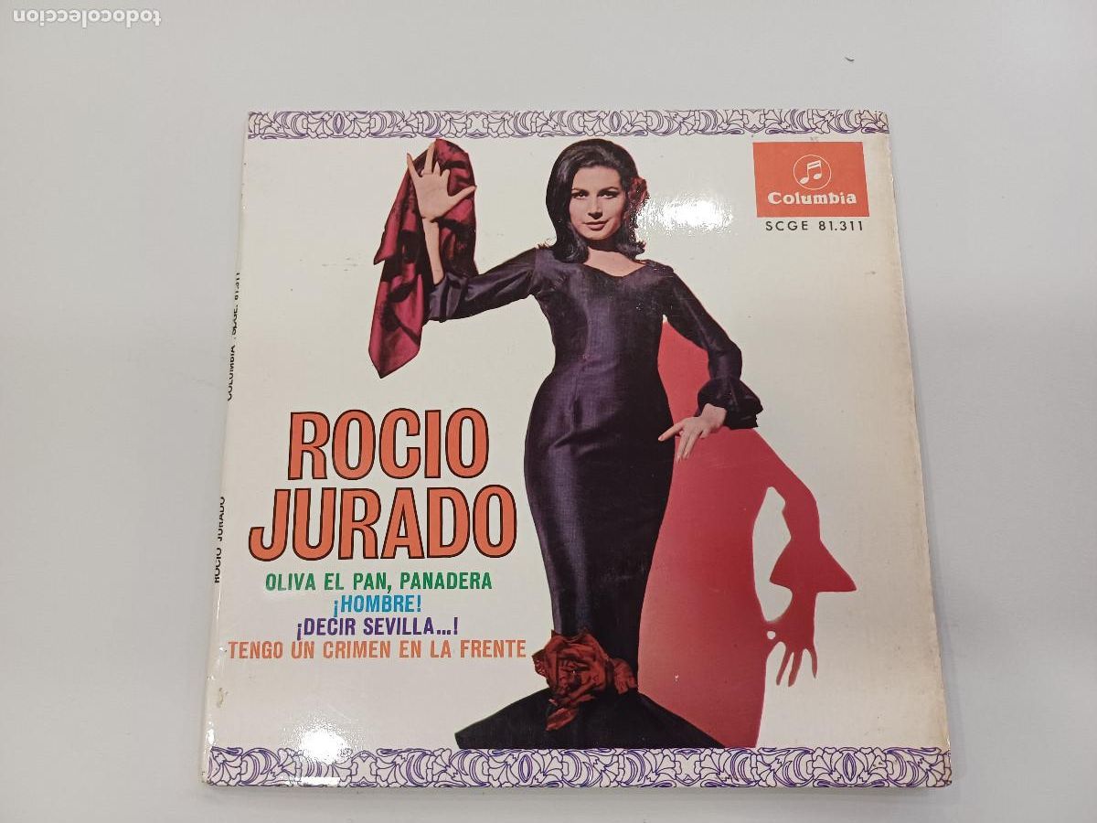 Discos de vinilo: ROCIO JURADO/OLIVA EL PAN,PANADERA/SINGLE. - Foto 1