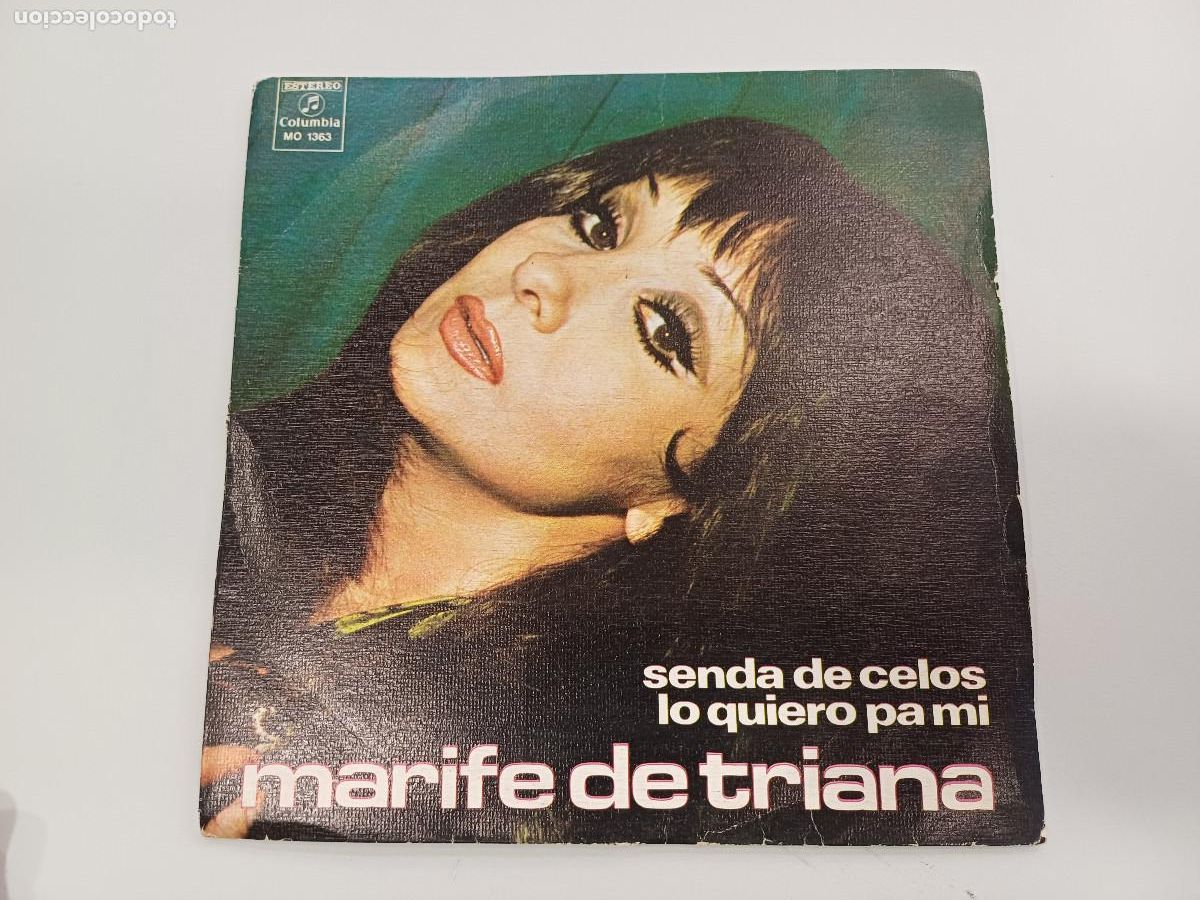 Discos de vinilo: MARIFE DE TRIANA/SENDA DE CELOS/SINGLE. - Foto 1