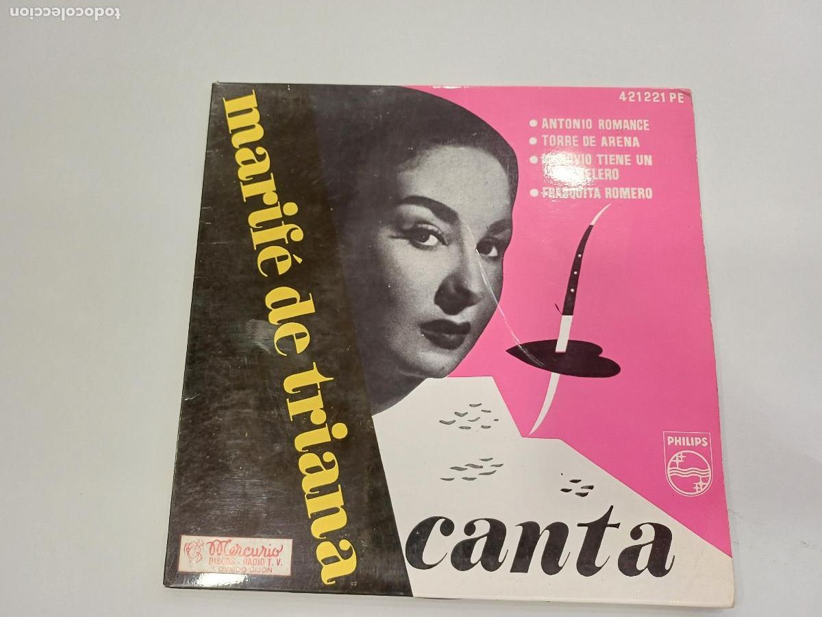 Discos de vinilo: MARIFE DE TRIANA/ANTONIO ROMANCE/SINGLE. - Foto 1