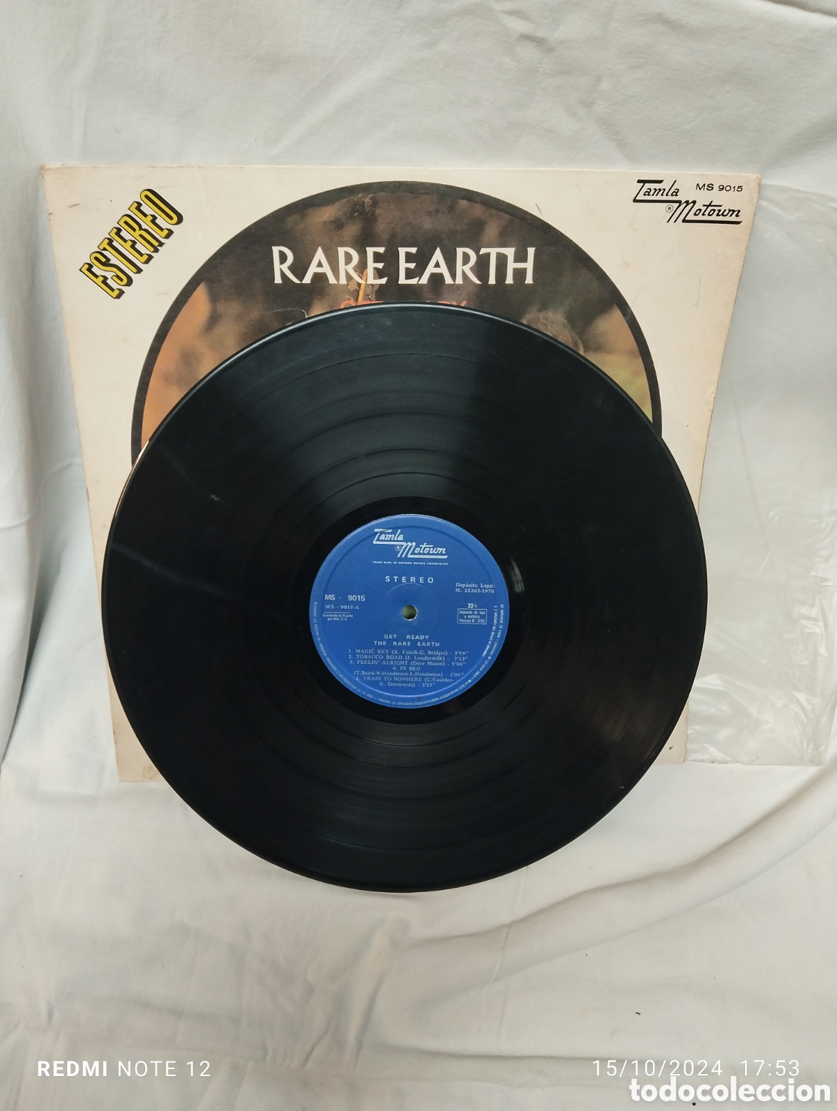 Discos de vinilo: RARE EARTH , GEAT READY.. - Foto 3