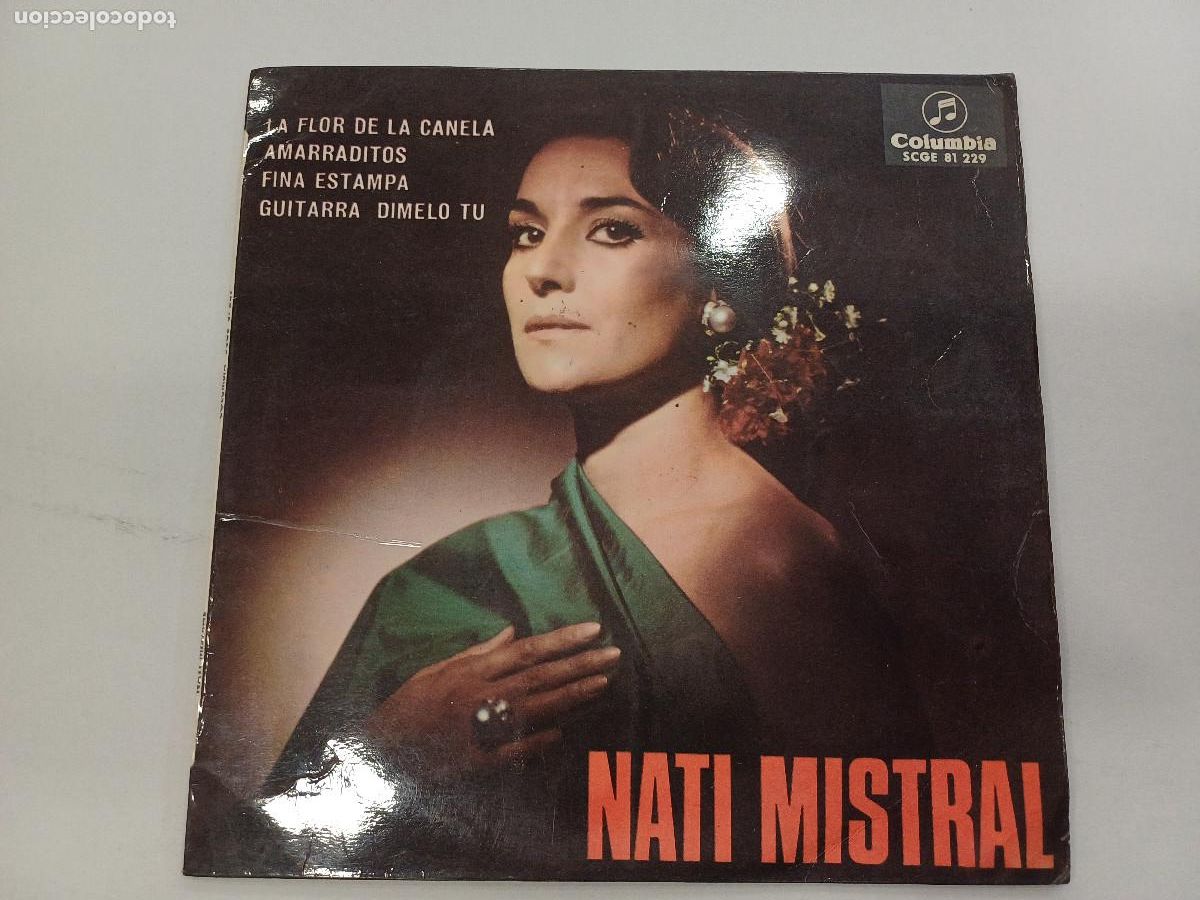 Discos de vinilo: NATI MISTRAL/LA FLOR DE LA CANELA/SINGLE. - Foto 1