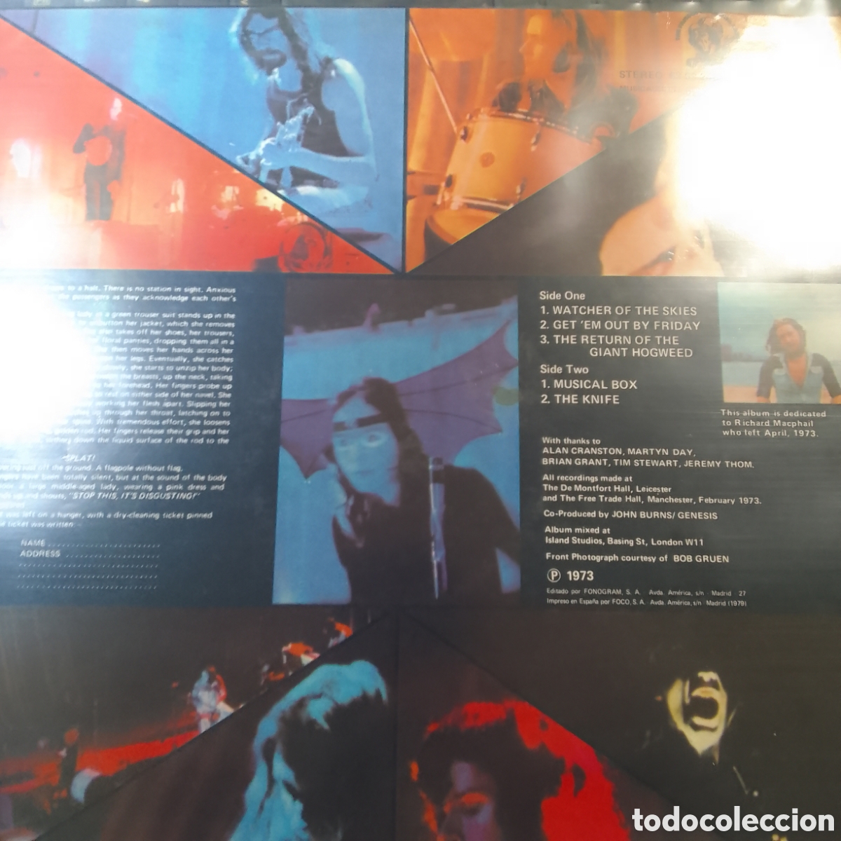 Discos de vinilo: GENESIS LIVE ............ - Foto 2