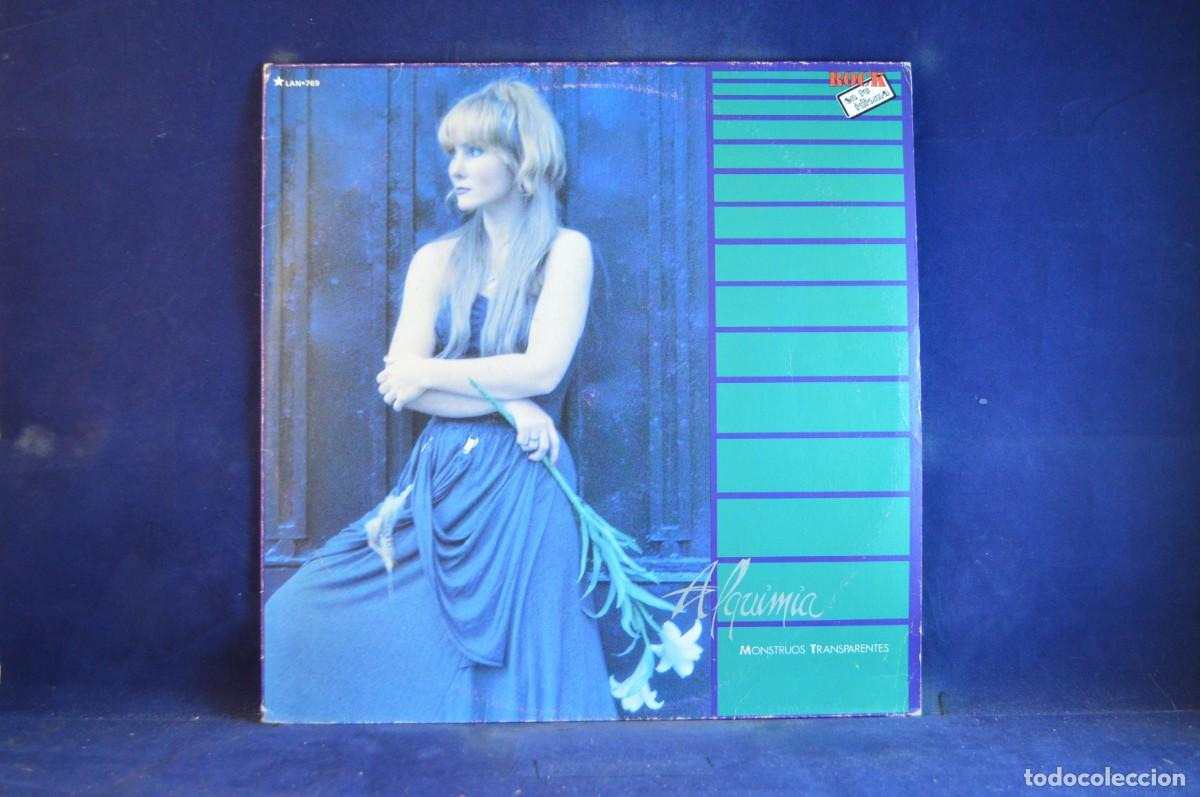 Discos de vinilo: ALQUIMIA &ndash; MONSTRUOS TRANSPARENTES - LP - Foto 1