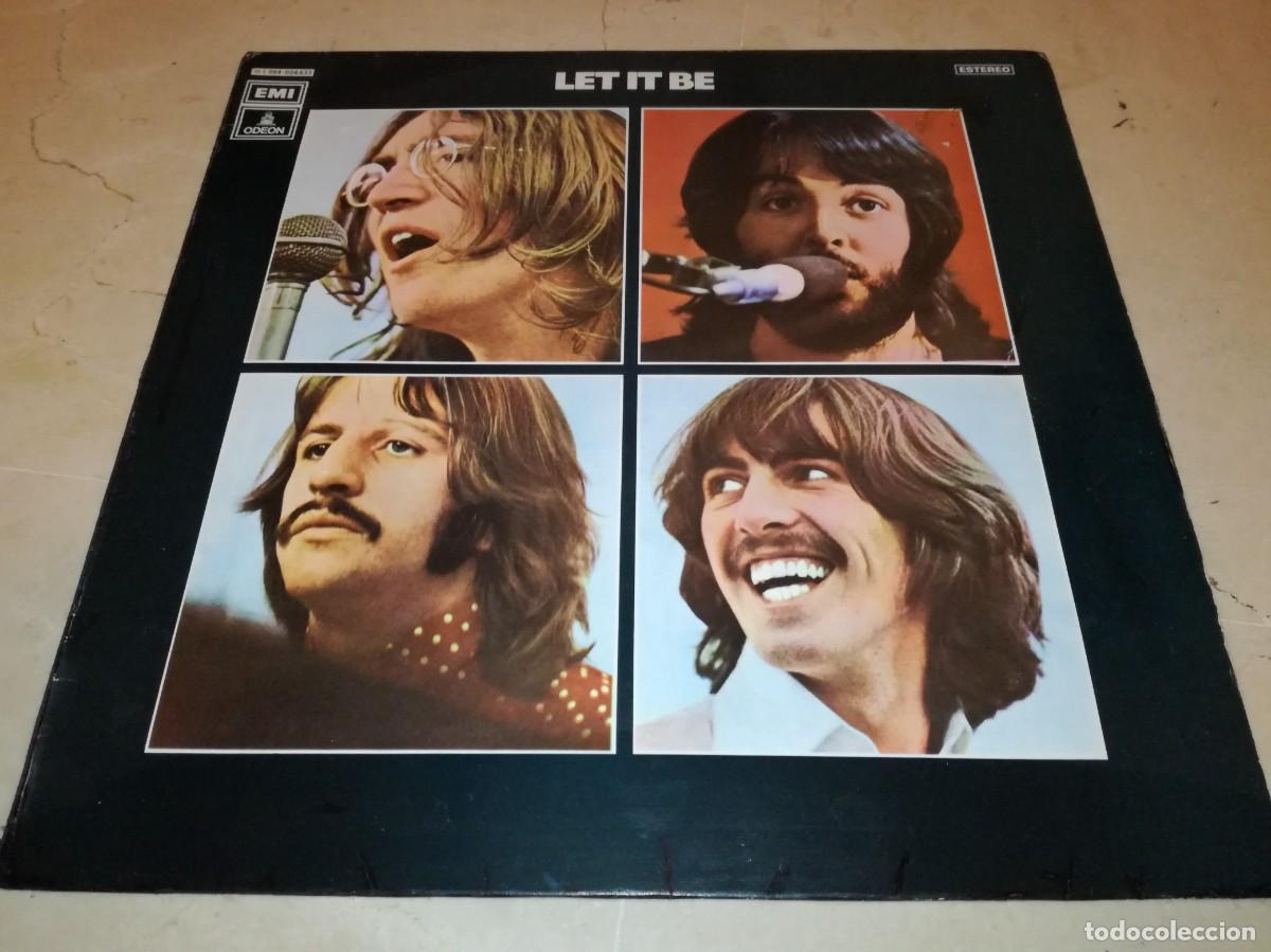 Discos de vinilo: THE BEATLES-LET IT BE-EDICI&Oacute;N ESPA&Ntilde;OLA-ODEON - Foto 1