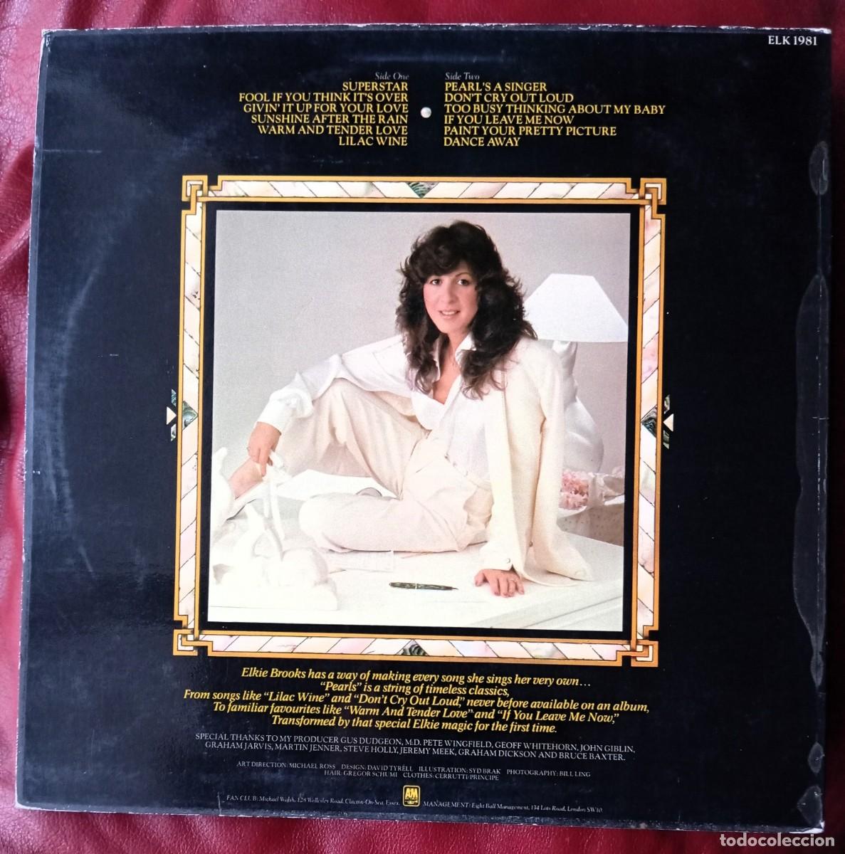 Discos de vinilo: ELKIE BROOKS - PEARLS LP - Foto 2