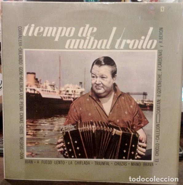 Vinyl records: Tiempo De Anibal Troilo - An&iacute;bal Troilo Y Su Orquesta Con Las Voces De Roberto Goyeneche