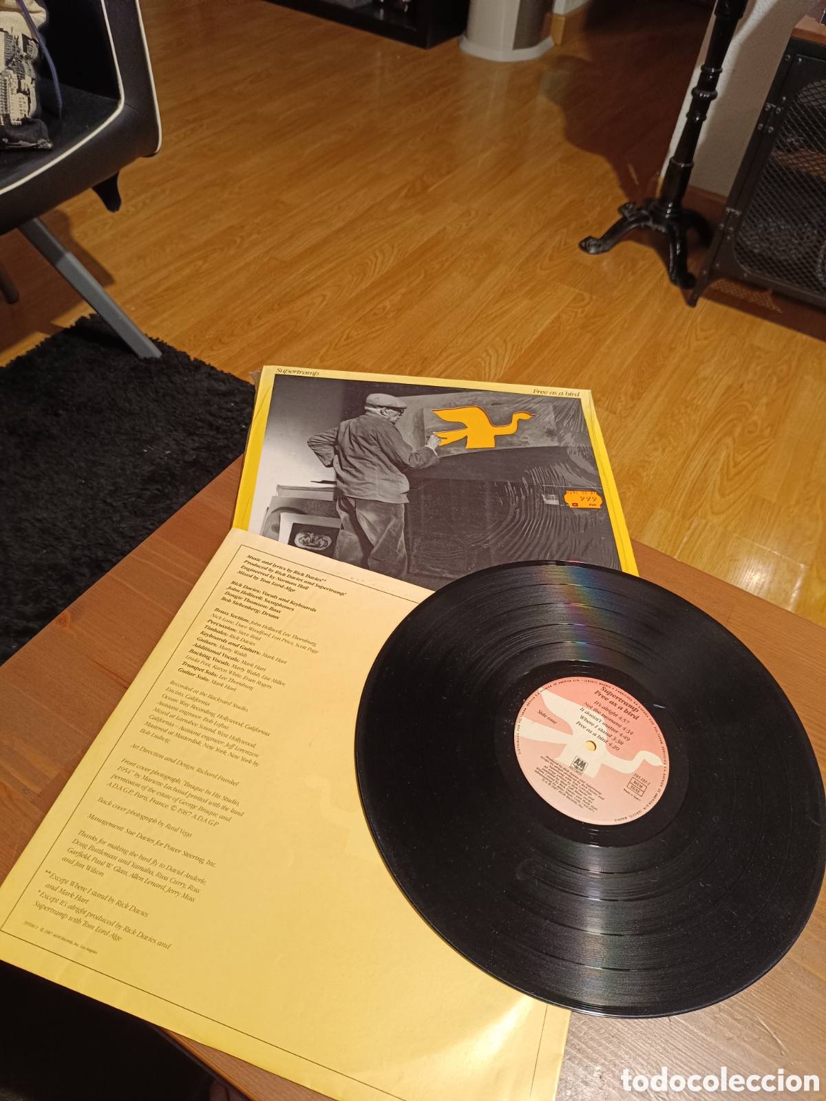 Discos de vinilo: Supertramp Free as a bird(jav) - Foto 1