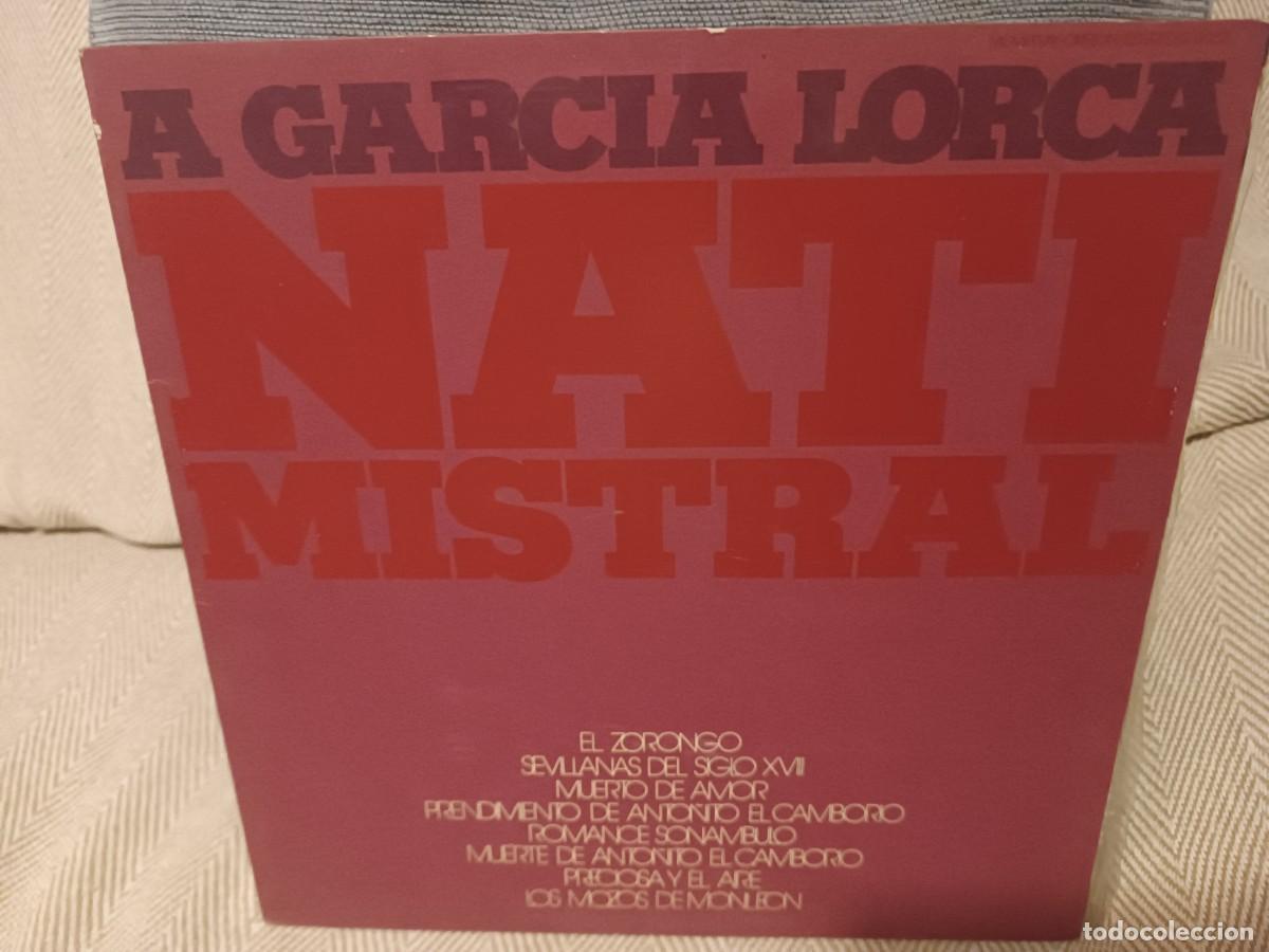 Discos de vinilo: Nati Mistral A Garcia Lorca - Foto 1