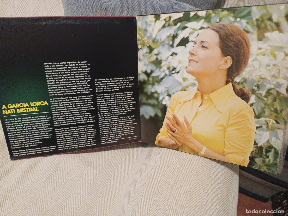 Discos de vinilo: Nati Mistral A Garcia Lorca - Foto 3