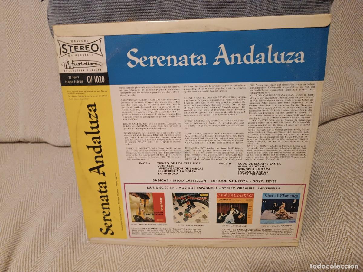Discos de vinilo: Serenata Andaluza .......... - Foto 2