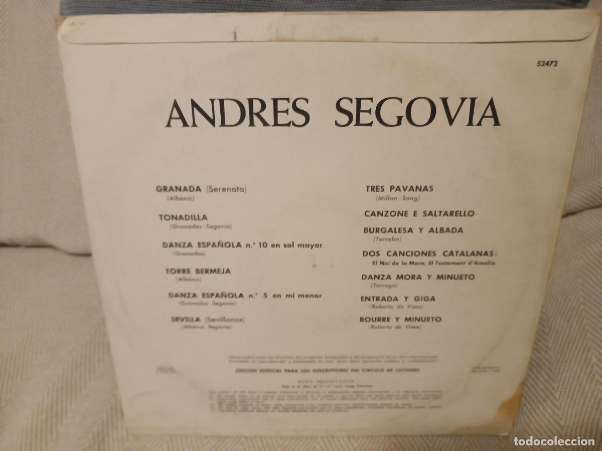 Discos de vinilo: Andr&eacute;s Segovia ......... - Foto 2