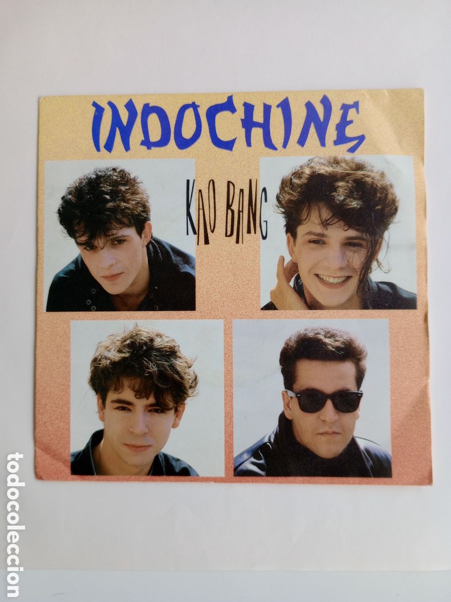 Discos de vinilo: Indochine. Kao bang. Single - Foto 1