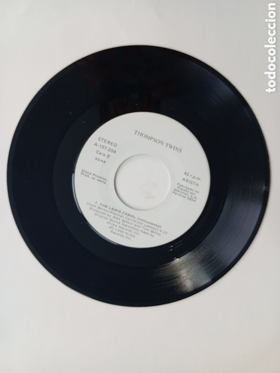 Discos de vinilo: Thompson Twins. Lay your hands on me. Single - Foto 4