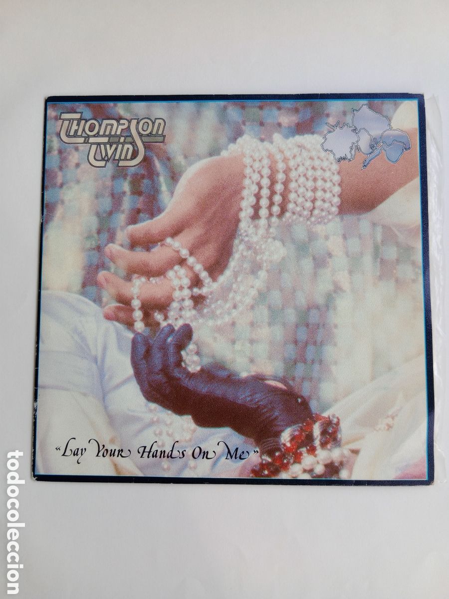 Discos de vinilo: Thompson Twins. Lay your hands on me. Single - Foto 1