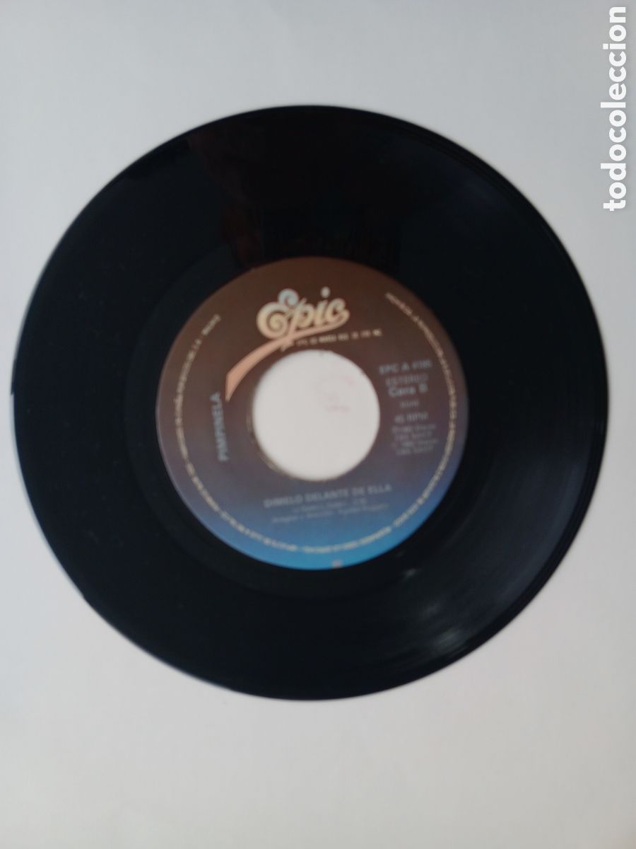 Discos de vinilo: Pimpinela. Olvidame. Single - Foto 3