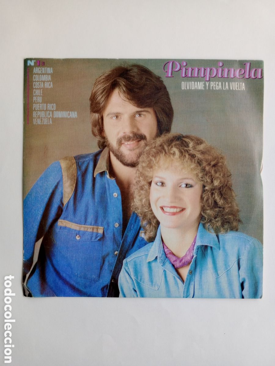 Discos de vinilo: Pimpinela. Olvidame. Single - Foto 1