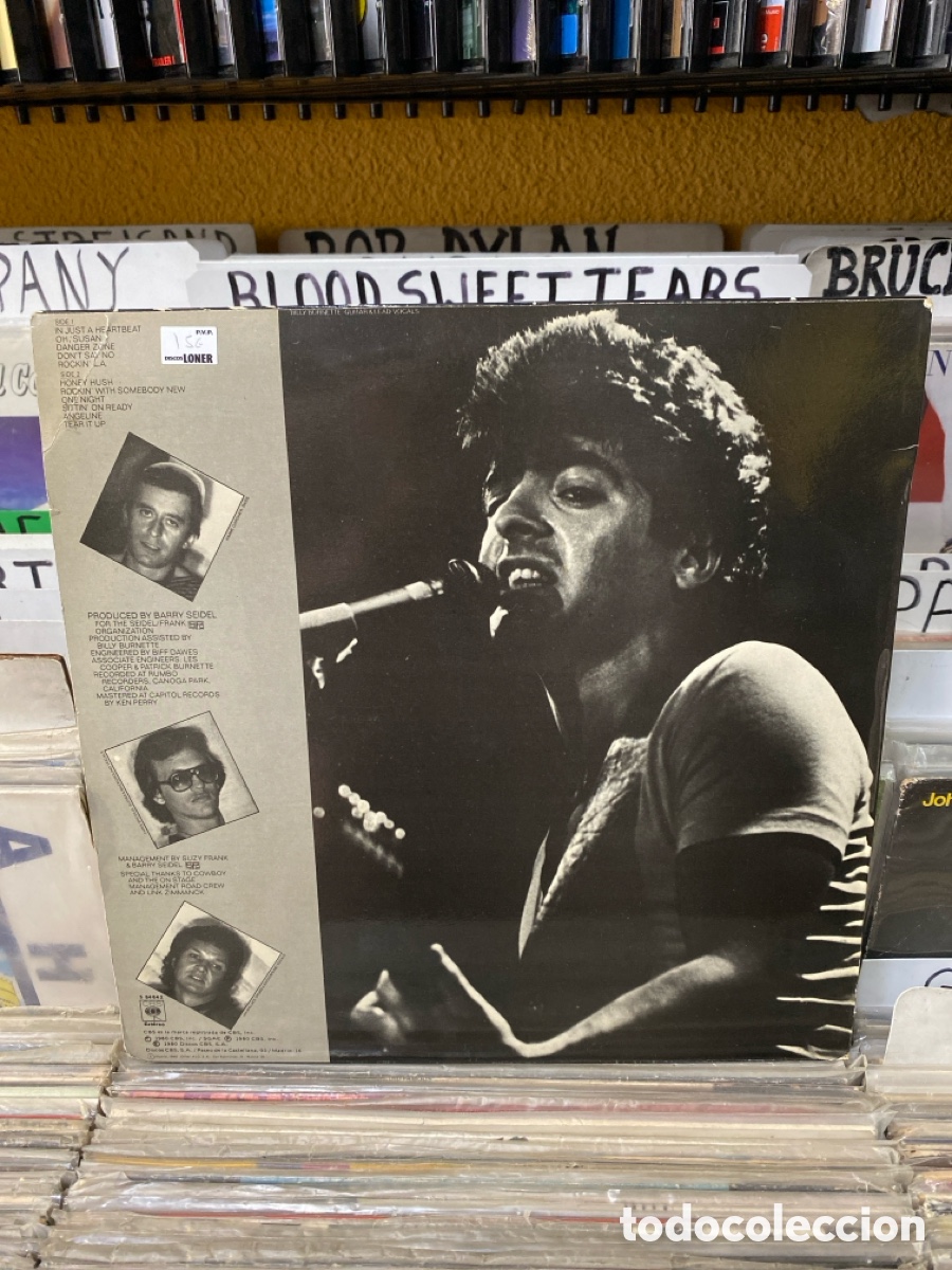 Discos de vinilo: Billy Burnette - Billy Burnette - Foto 2