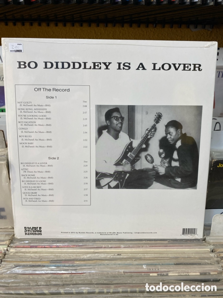 Discos de vinilo: Bo Diddley - Bo Diddley is a lover - Foto 2