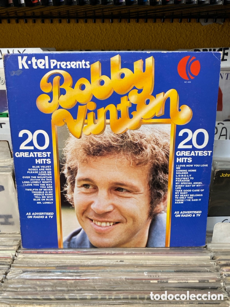 Discos de vinilo: Bobby Vinton - 20 Greatest Hits - Foto 1