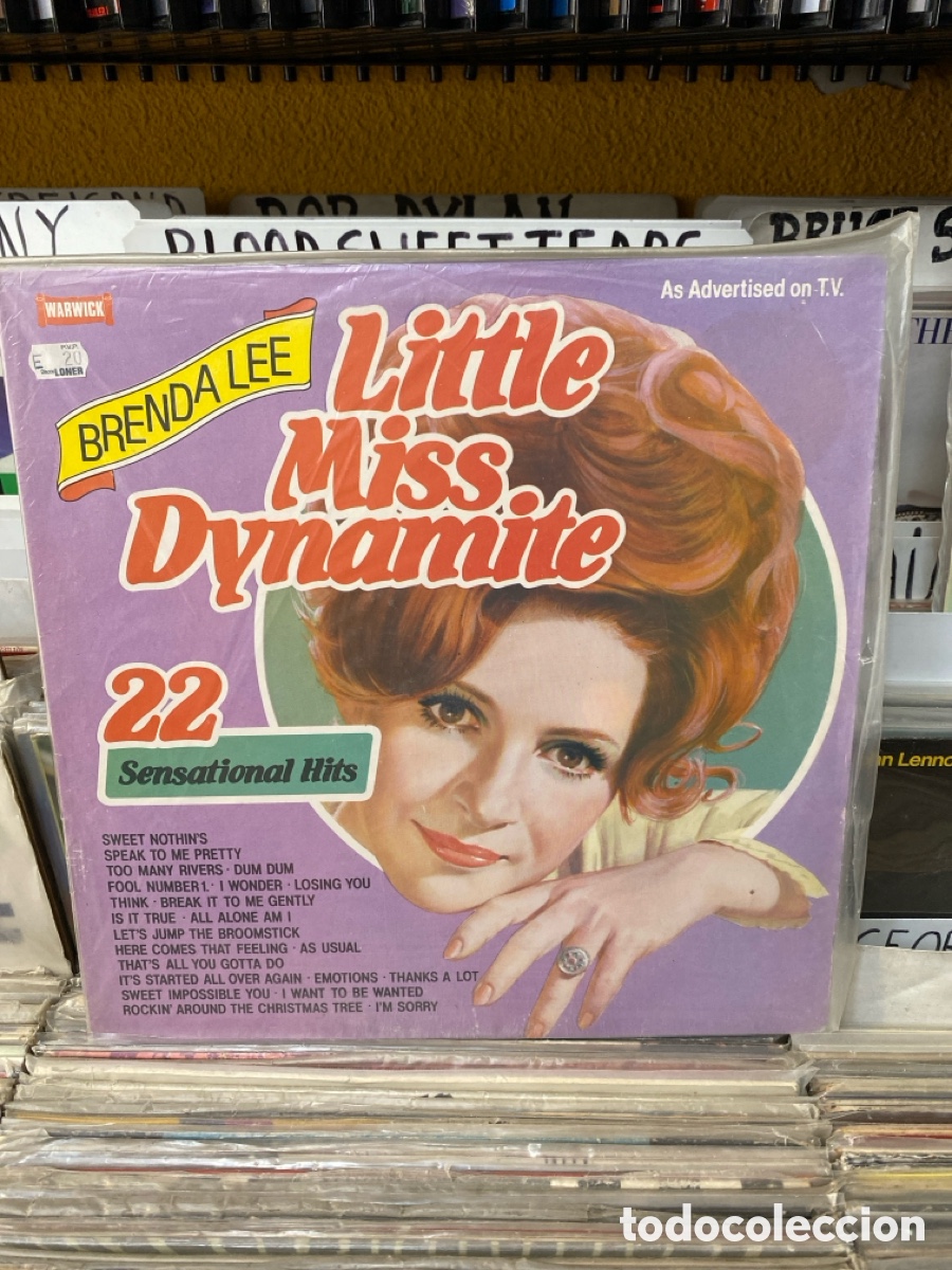 Discos de vinilo: Brenda Lee - Little Miss Dynamite - Foto 1