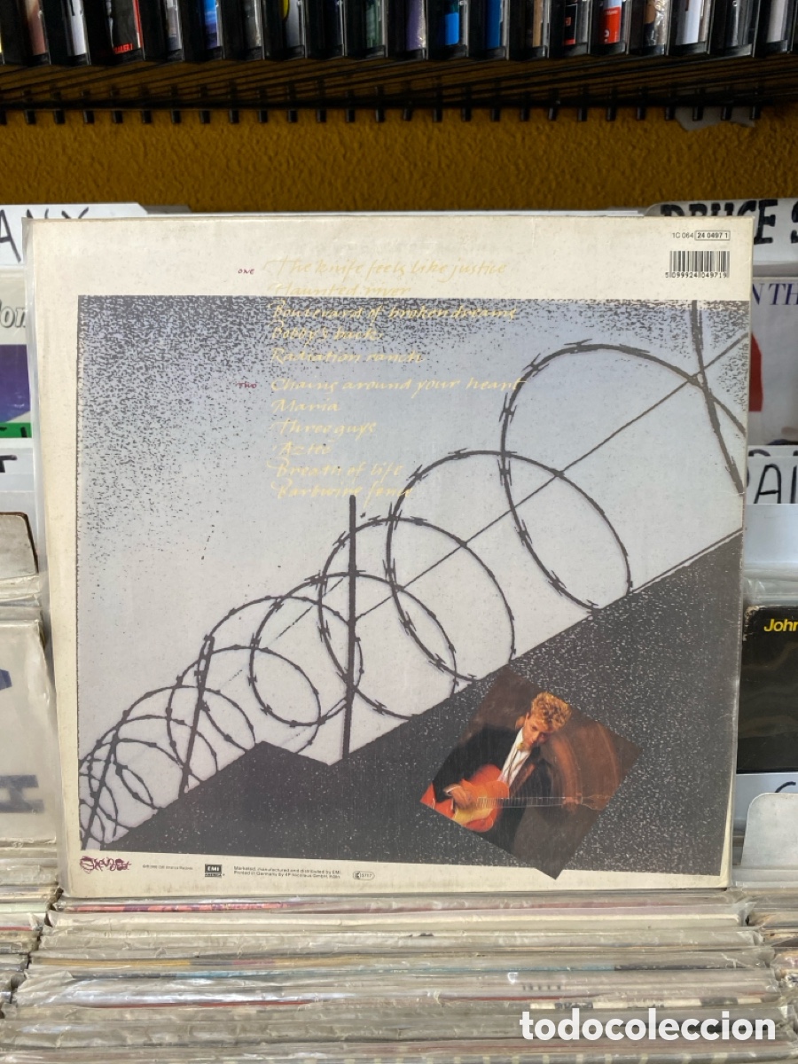 Discos de vinilo: Brian Setzer - The knife fells like justice - Foto 2