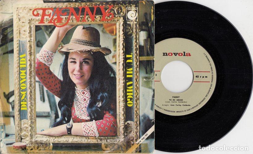 Discos de vinilo: FANNY - DESCONOCIDA - SINGLE DE VINILO - CAJA 21 - Foto 1