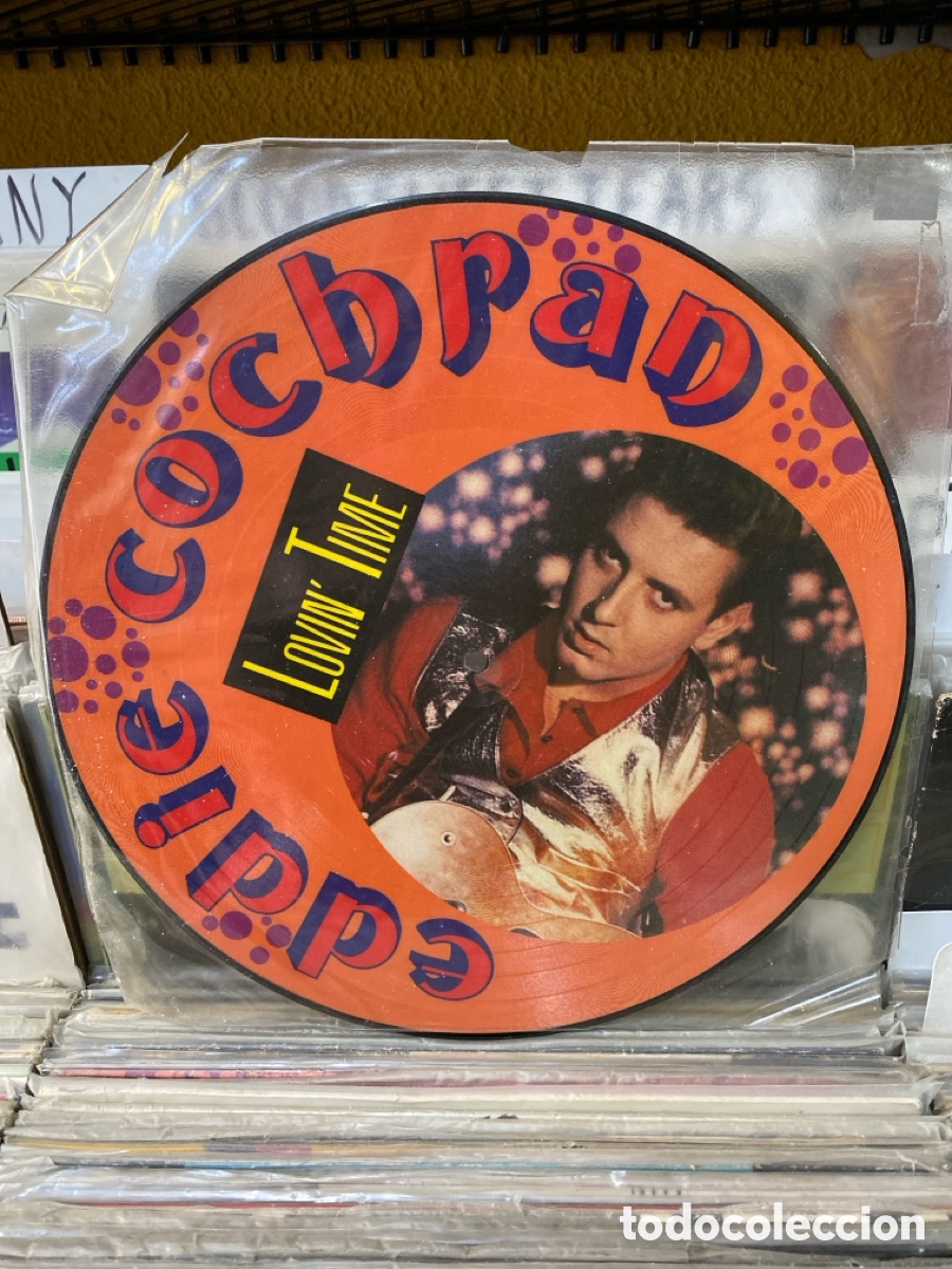 Discos de vinilo: Eddie Cochran - Lovin&rsquo; Time - Foto 1