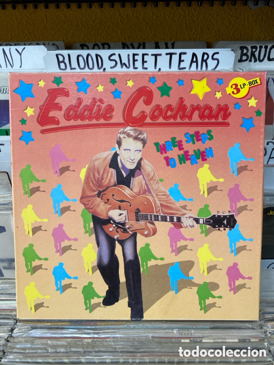 Discos de vinilo: Eddie Cochran - Three Steps to Heaven 3 LPs - Foto 1