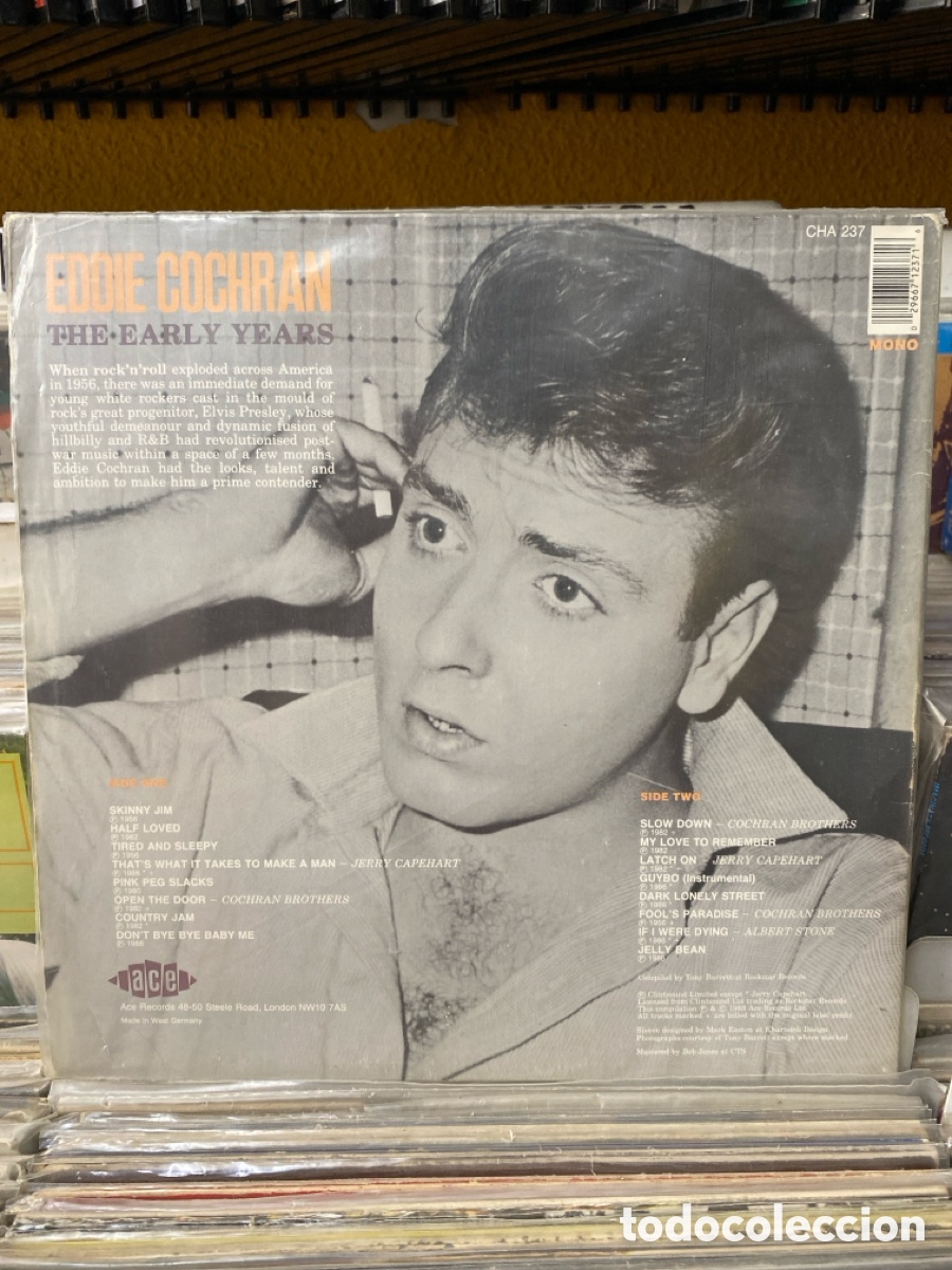 Discos de vinilo: Eddie Cochran - The Early Years - Foto 2