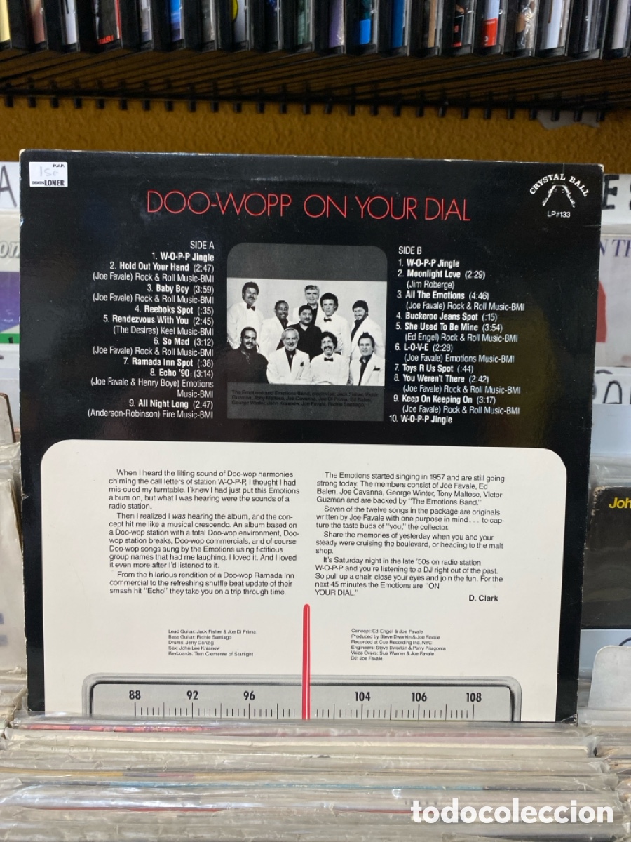 Discos de vinilo: The Emotions - Doo-Wopp on your dial - Foto 2