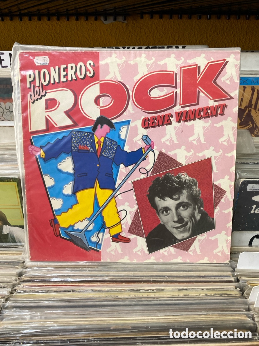 Discos de vinilo: Gene Vincent - Pioneros del Rock - Foto 1