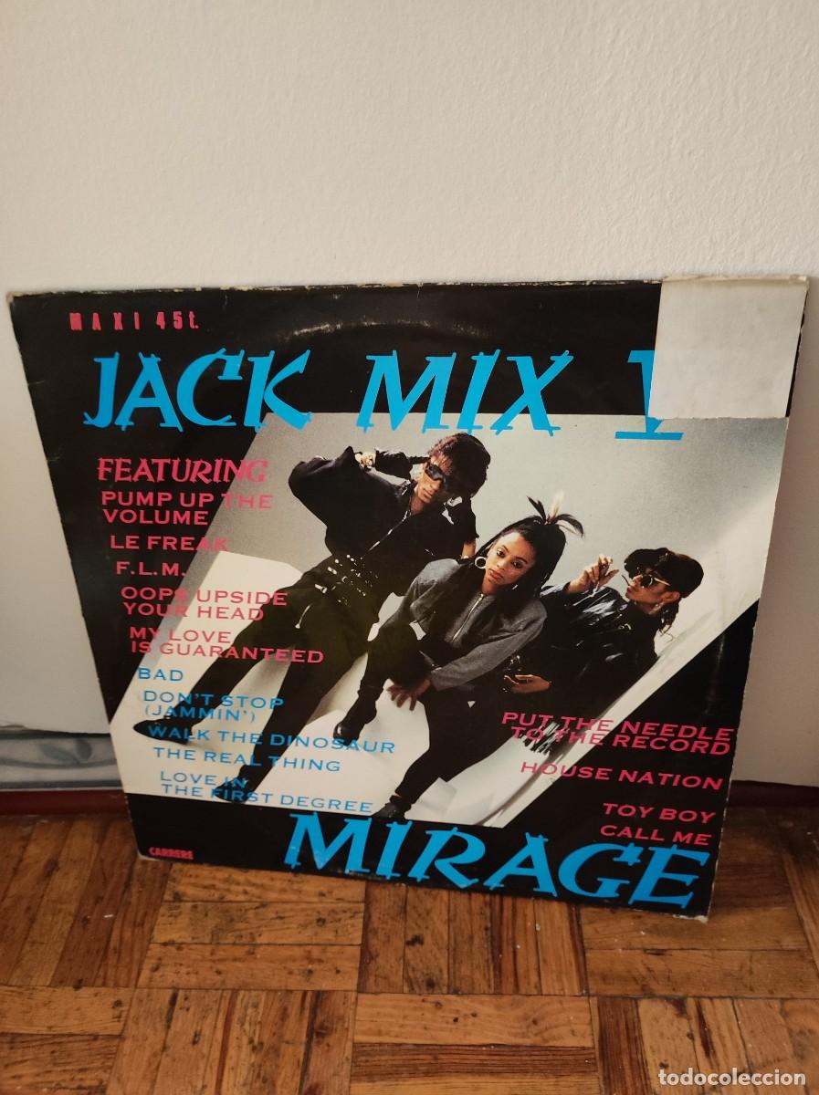 Discos de vinilo: Maxi single del grupo - jack mix mirage - - Foto 1