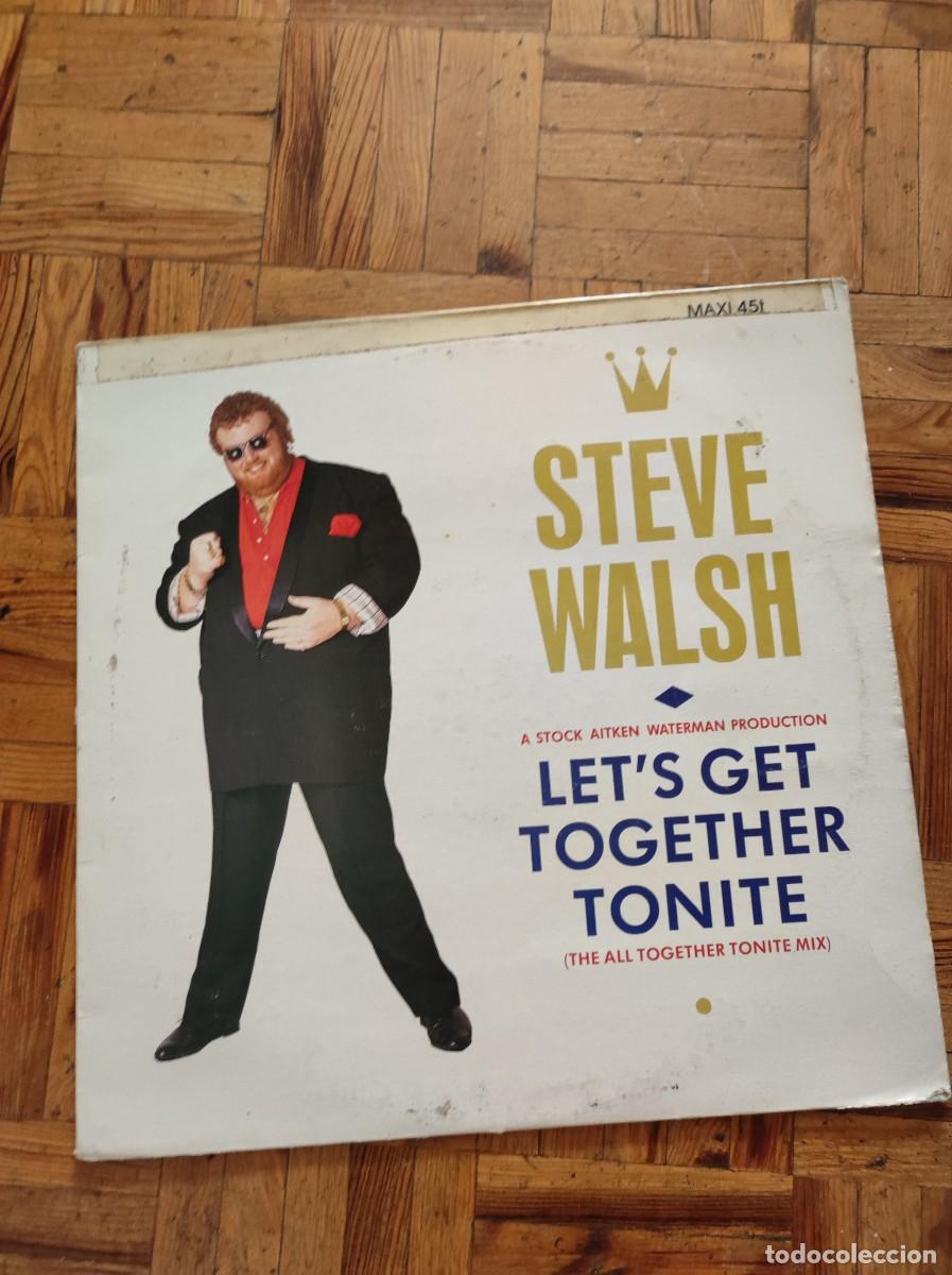 Discos de vinilo: Maxi single del grupo - steve walsh - - Foto 1