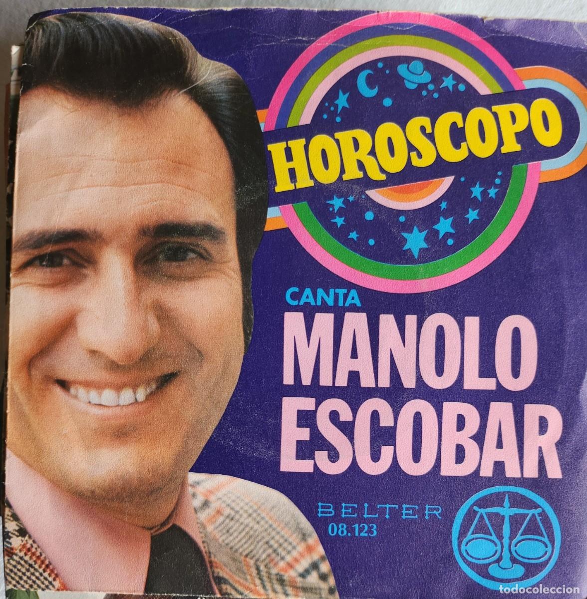 Discos de vinilo: MANOLO ESCOBAR HOROSCOPO - Foto 1