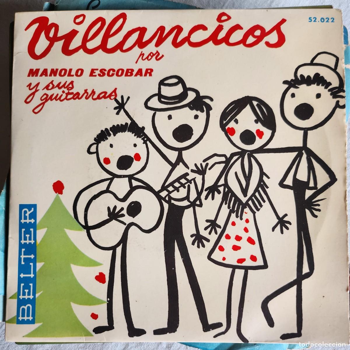 Discos de vinilo: MANOLO ESCOBAR VILLANCICOS - Foto 1